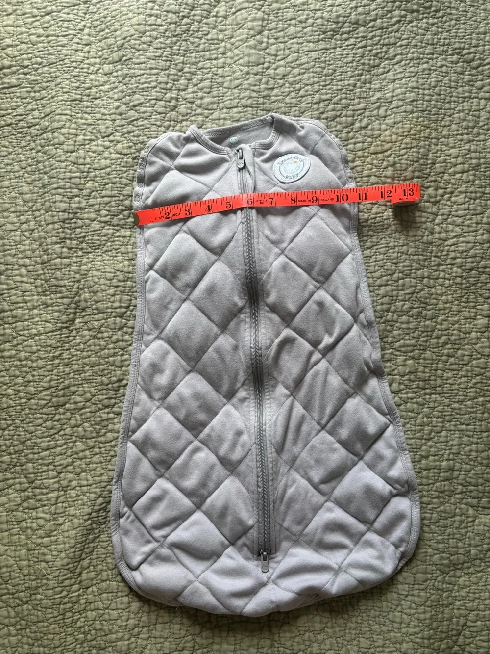 Dreamland Baby Weighted Sleepsack Moon Grey S (0-5 months)